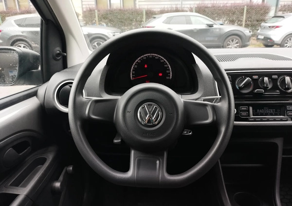 Volkswagen up! cena 26900 przebieg: 56416, rok produkcji 2014 z Braniewo małe 106